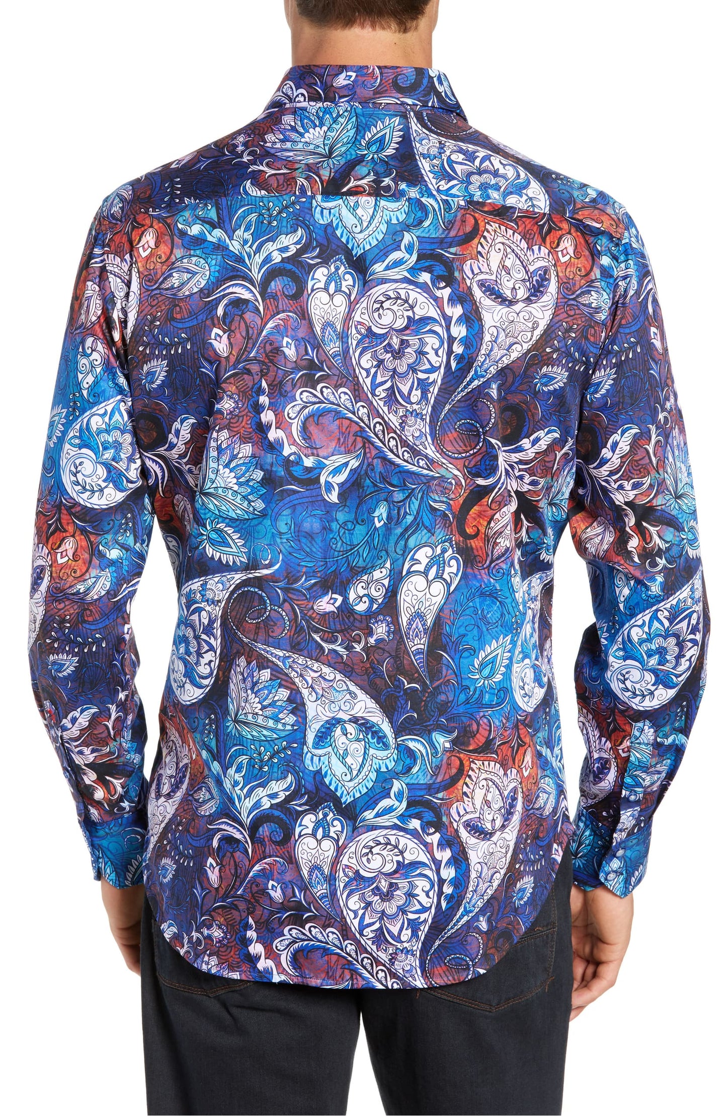 Robert Graham Mayar medium size shirt