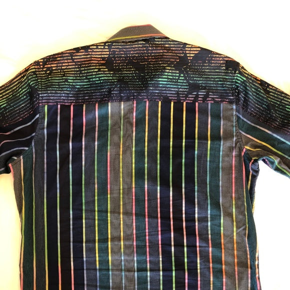 Robert Graham Master Detailer Long Sleeve Shirt Size Medium