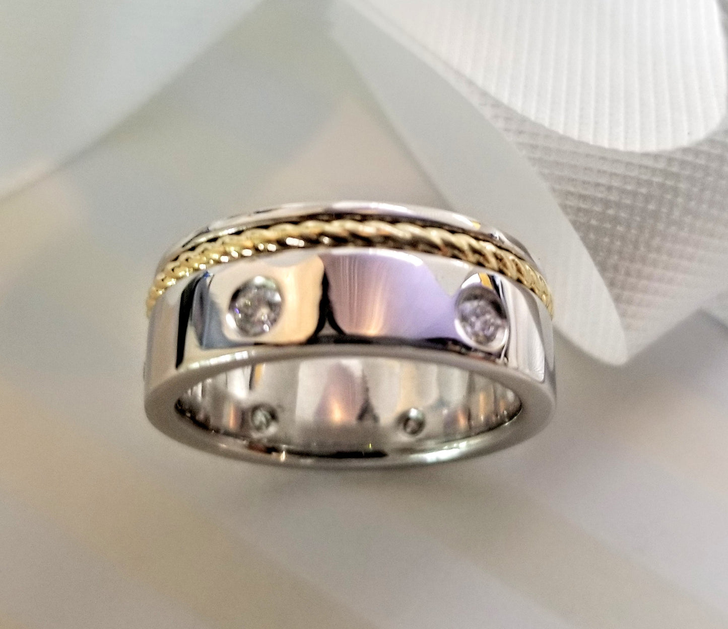 Diamond Platinum Band