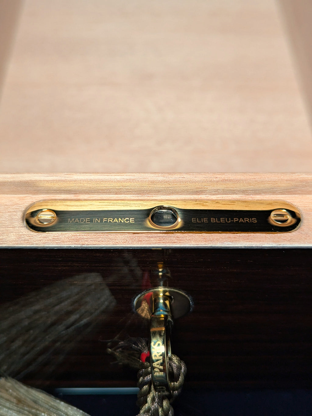 Elie Bleu Macassar Ebony Humidor 110 ct NIB