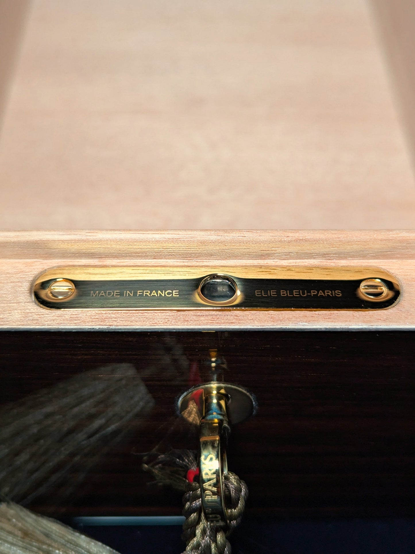 Elie Bleu Macassar Ebony Humidor 110 ct NIB