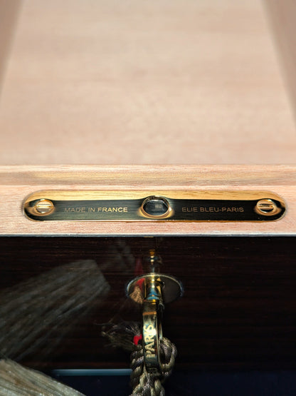 Elie Bleu Macassar Ebony Humidor 110 ct NIB
