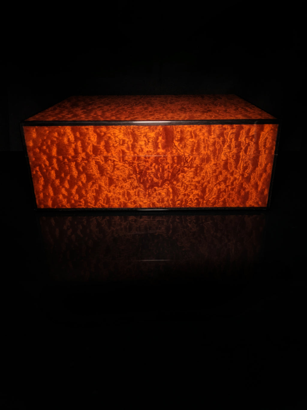 Elie Bleu Dappled Sapele Humidor 75 Count