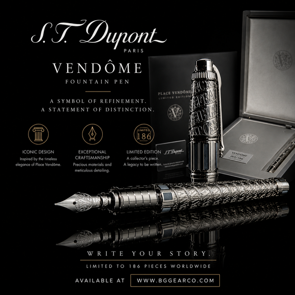 ST Dupont Place Vendôme LE Fountain Pen with Medium Nib