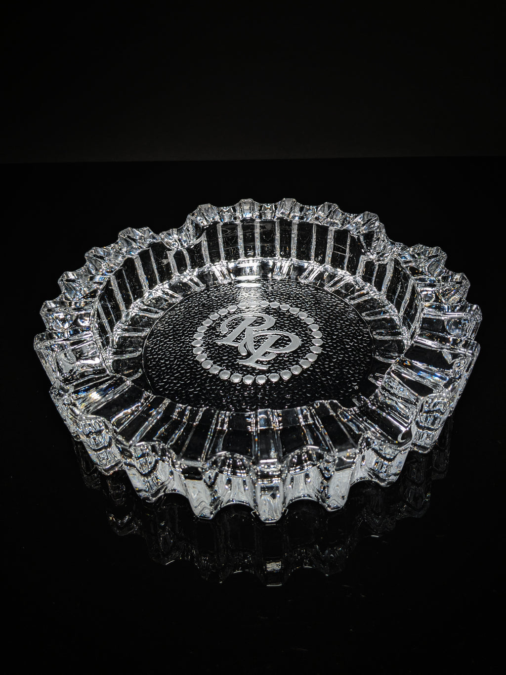 Rocky Patel Luminoso Smoke Heavy Duty Glass Ashtray