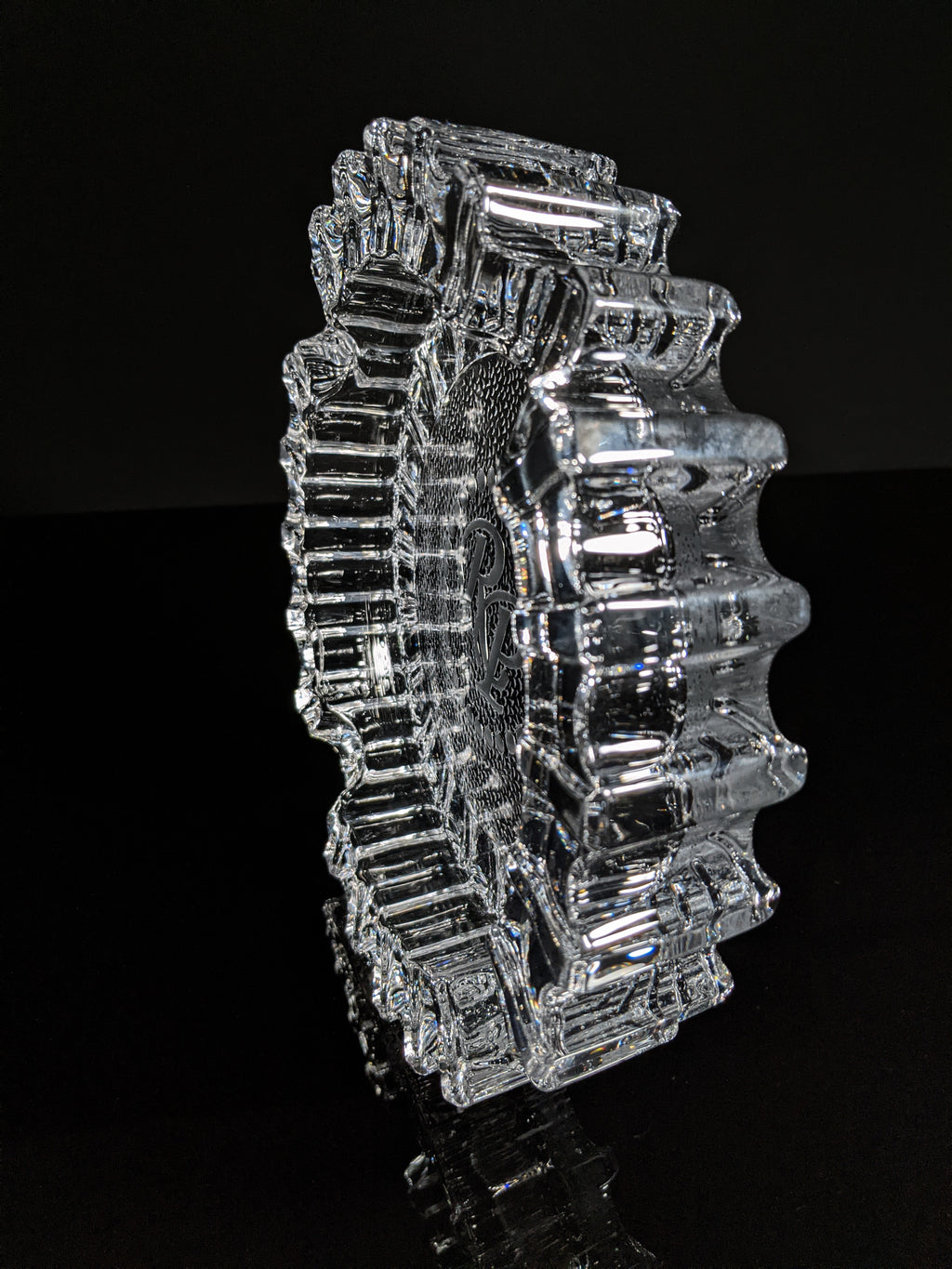 Rocky Patel Luminoso Smoke Heavy Duty Glass Ashtray