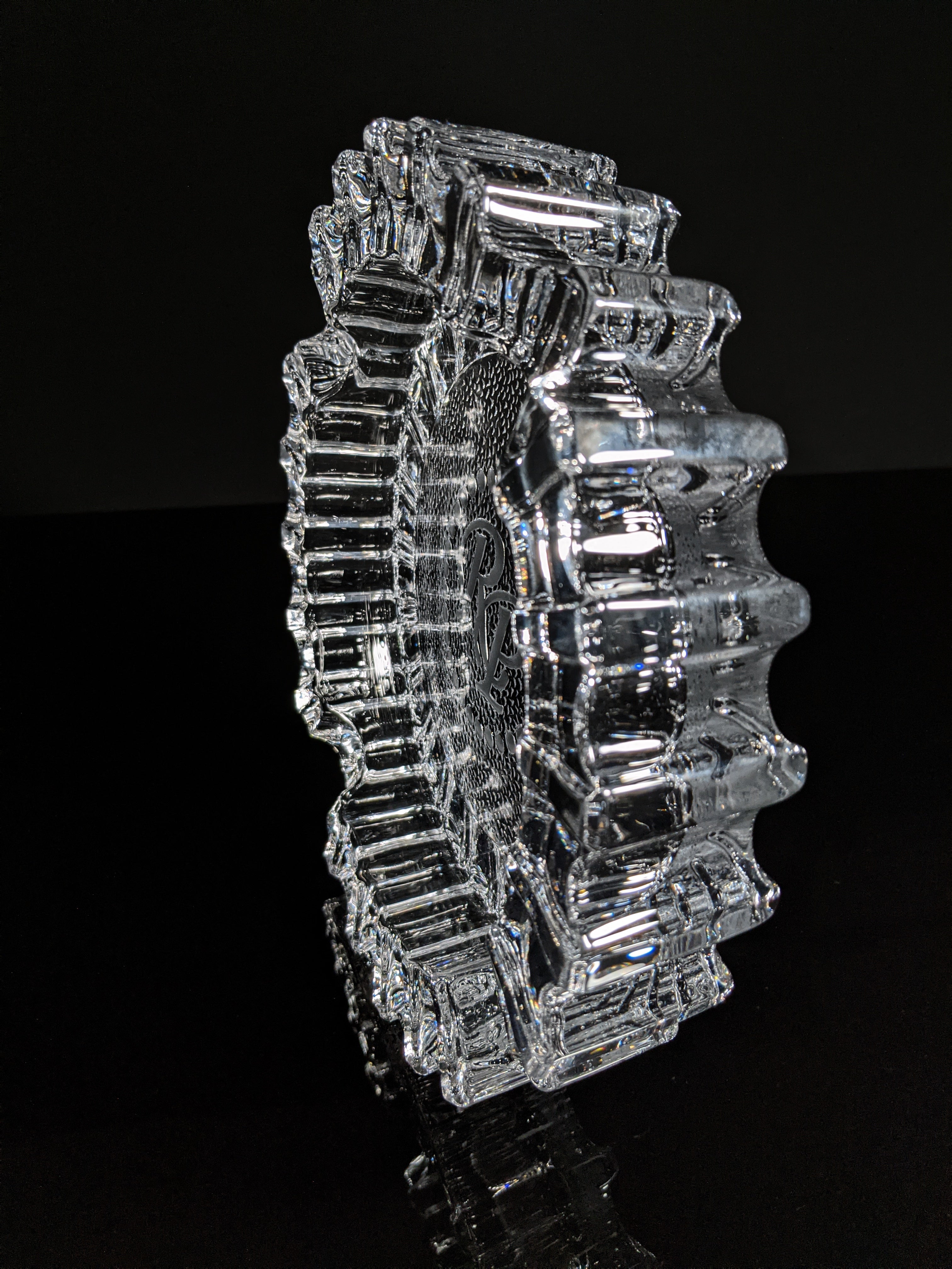 Rocky Patel Luminoso Smoke Heavy Duty Glass Ashtray