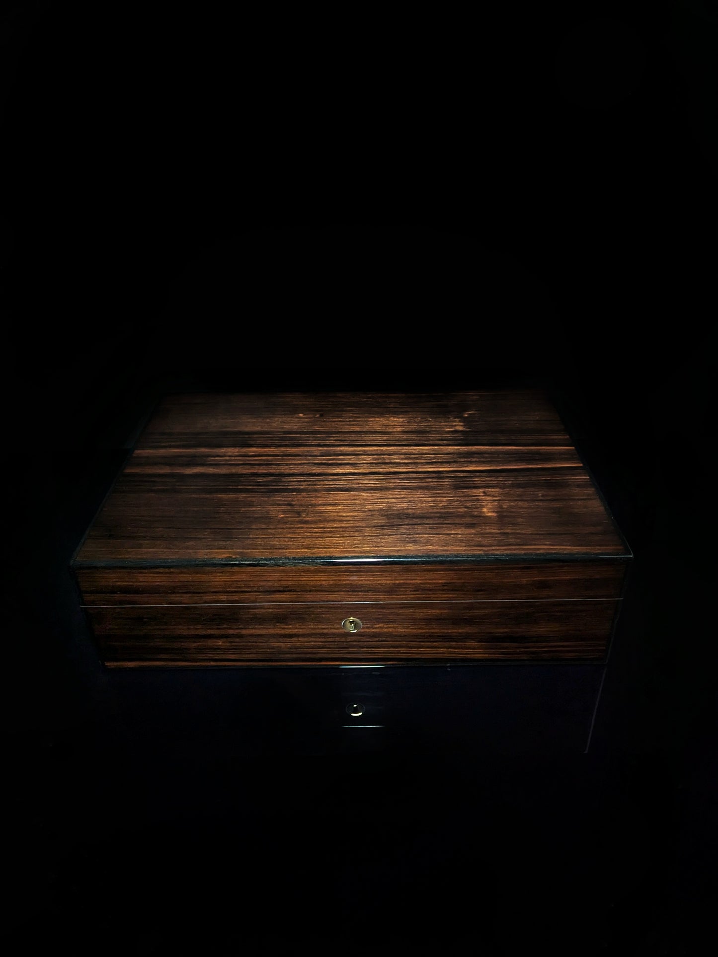 Elie Bleu Macassar Ebony Humidor 110 ct NIB