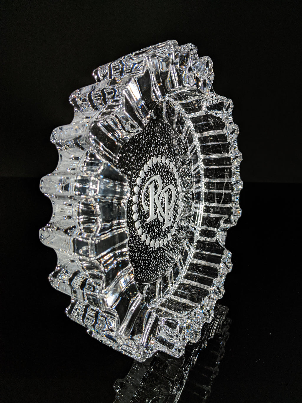 Rocky Patel Luminoso Smoke Heavy Duty Glass Ashtray