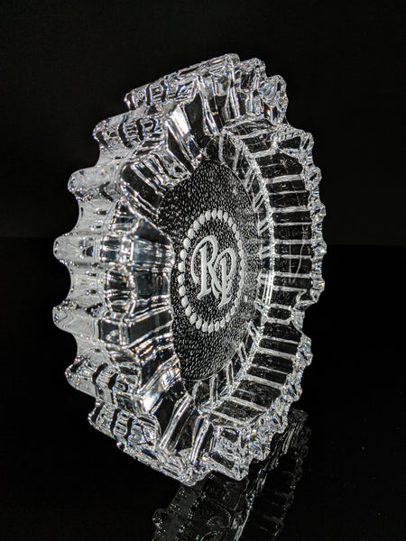 Rocky Patel Luminoso Smoke Heavy Duty Glass Ashtray