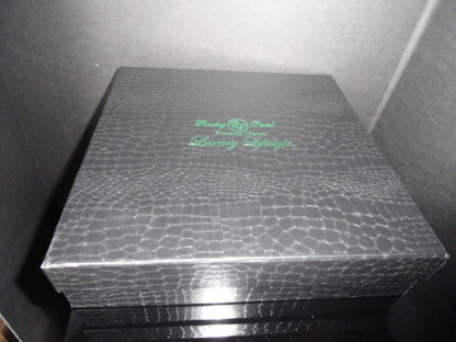 Rocky Patel Luminoso Green Glass Heavy Cigar Ashtray Measures 10" Diameter NIB (Copy)