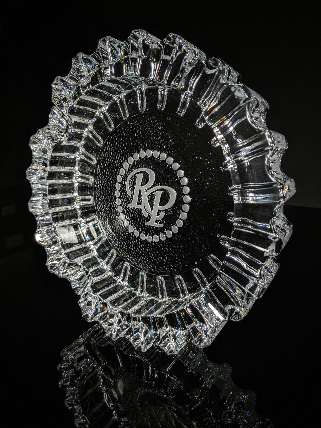 Rocky Patel Luminoso Smoke Heavy Duty Glass Ashtray