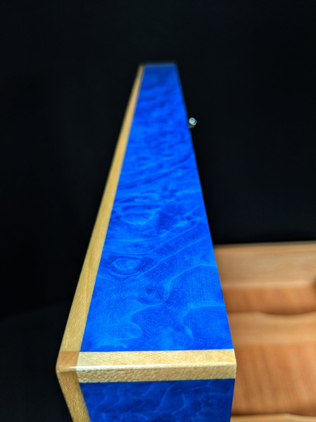 Elie Bleu Madrona Blue Sycamore Humidor — 110 Count