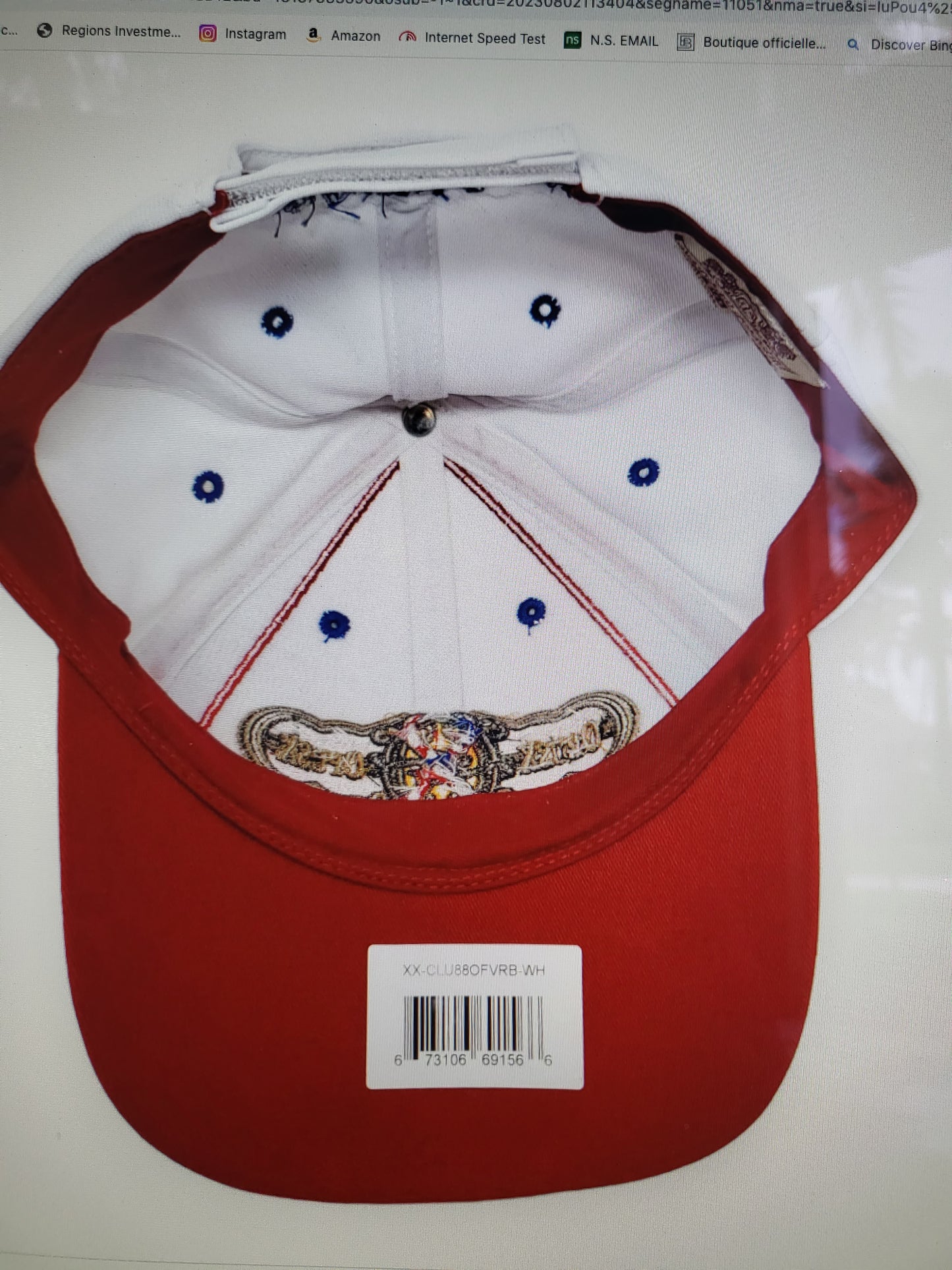 Arturo Fuente Cigar Hat Embroidered Baseball Cap