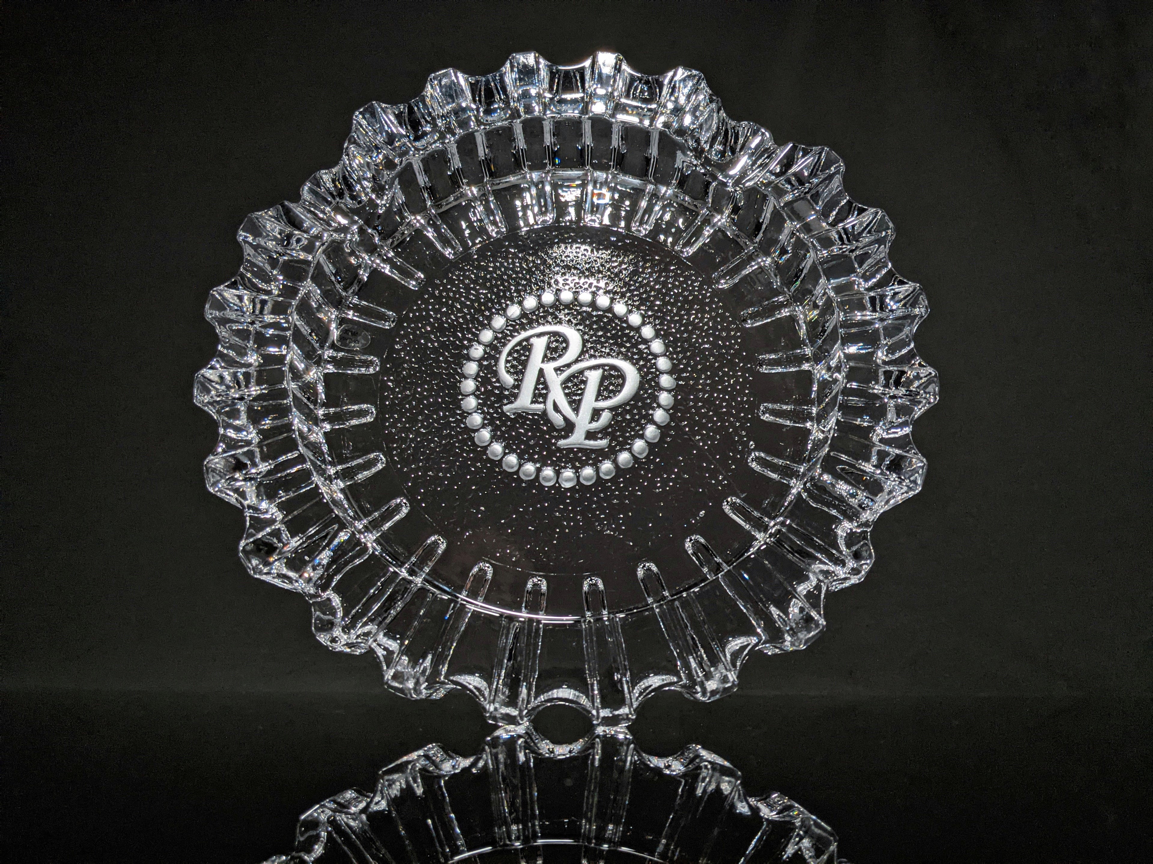 Rocky Patel Luminoso Smoke Heavy Duty Glass Ashtray