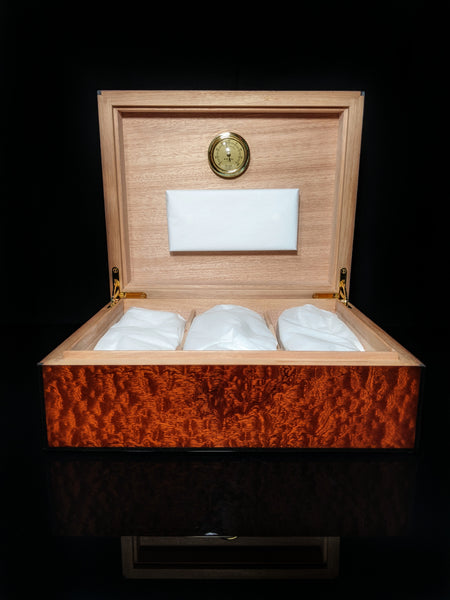 Elie Bleu Dappled Sapele humidor 75 ct