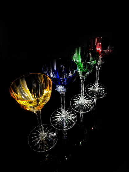 Faberge Regency Crystal Goblet Glasses