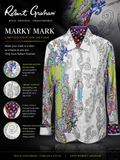 Robert Graham Marky Mark Long Sleeve Shirt Size 3XL NWTS