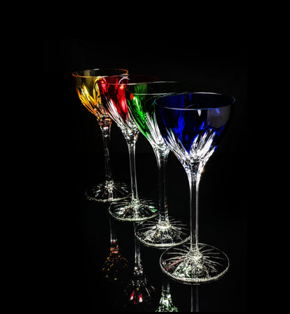 Faberge Regency Crystal Goblet Glasses