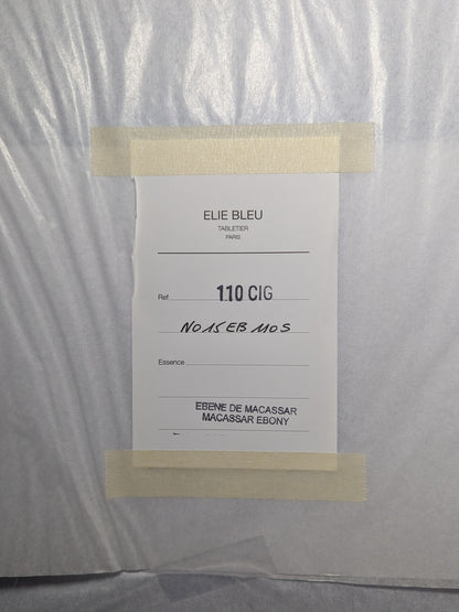 Elie Bleu Macassar Ebony Humidor 110 ct NIB