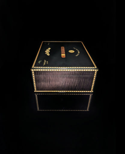 Elie Bleu Medals Black Sycamore humidor 200 count NIB