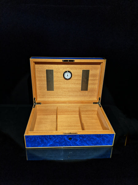 Elie Bleu Madrona Blue Humidor 110 ct