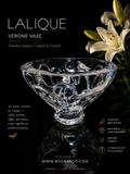 Lalique Vérone Crystal Bowl