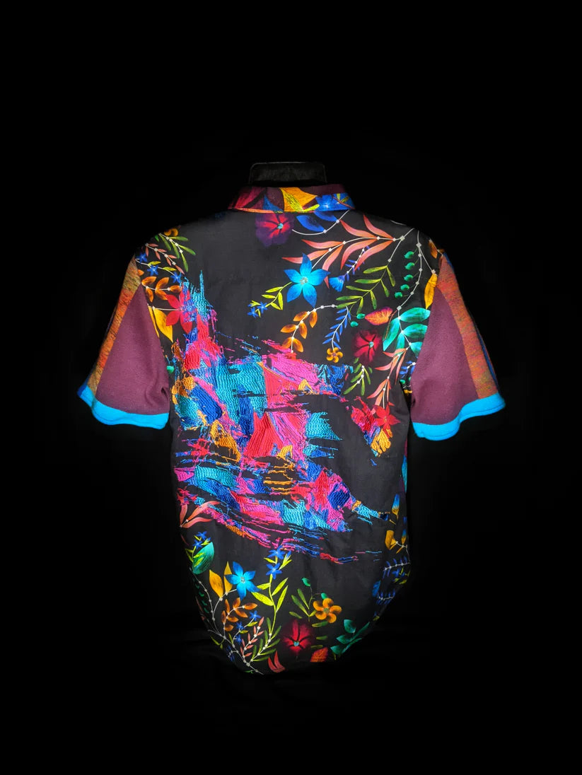 Robert Graham Murray Short Sleeve Shirt Size Large
