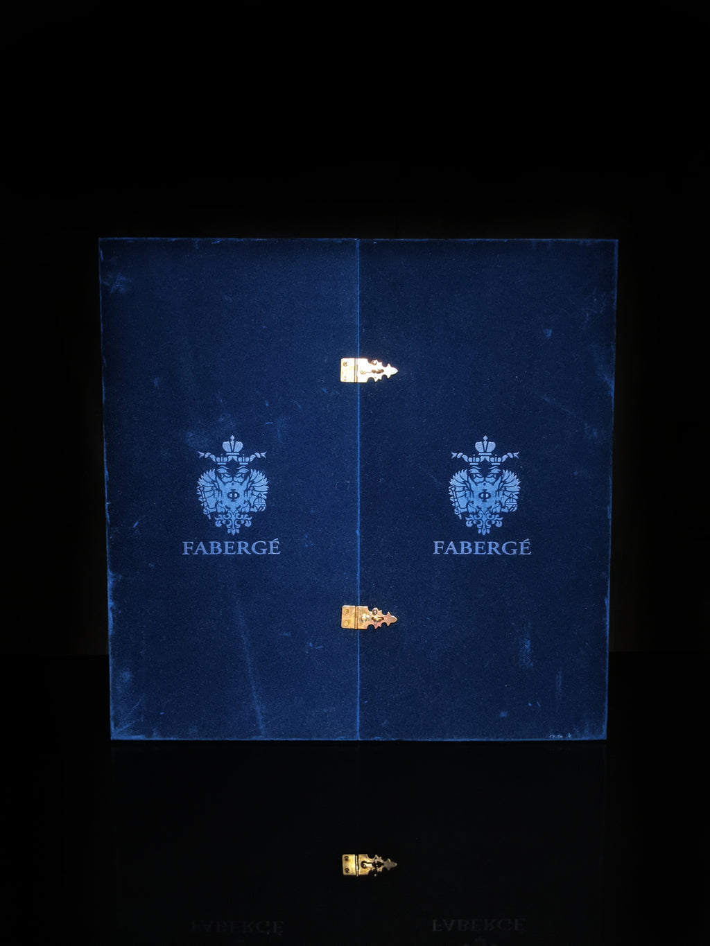 Faberge Grand Palais Crystal Colored Goblets NIB
