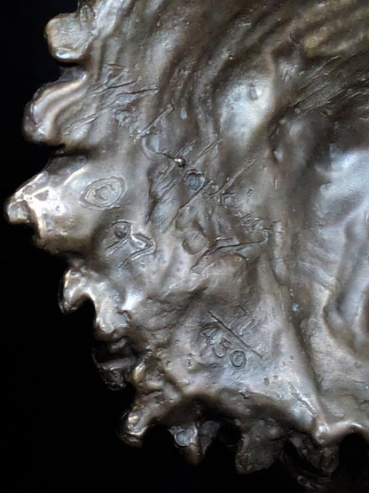 Mark Hopkins Northwoods Bronze Sculpture 19" H x 11" W x 8" D