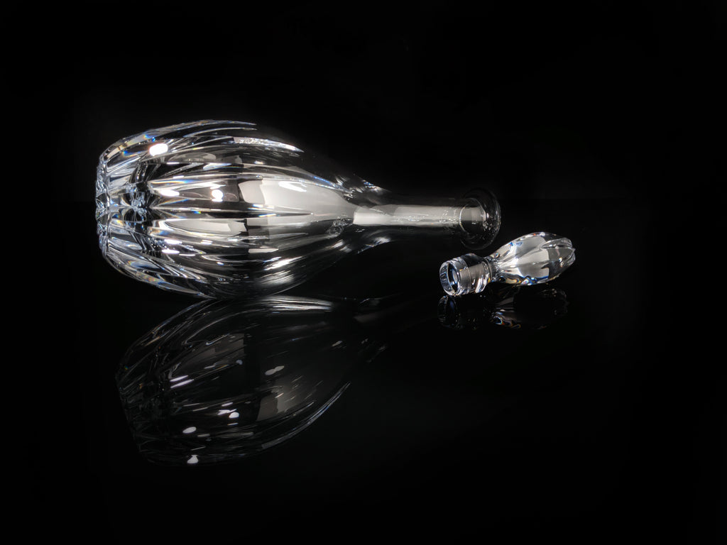 Faberge Clear Crystal Decanter NIB