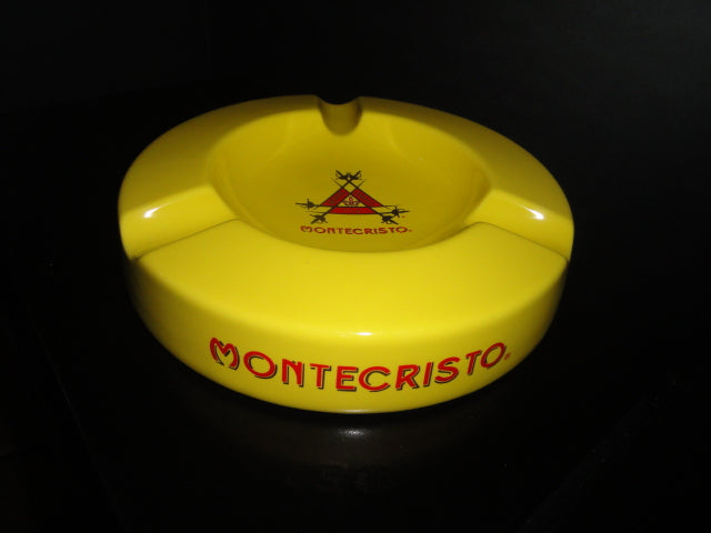 Montecristo Ceramic Large Size Cigar Ashtray NIB