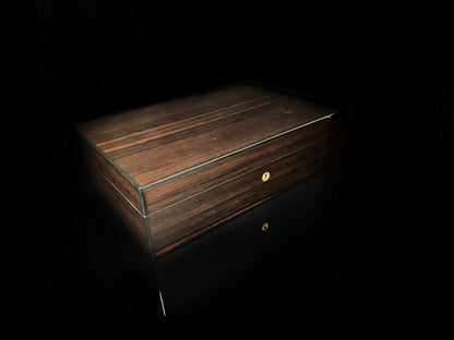 Elie Bleu Macassar Ebony Humidor 110 ct NIB