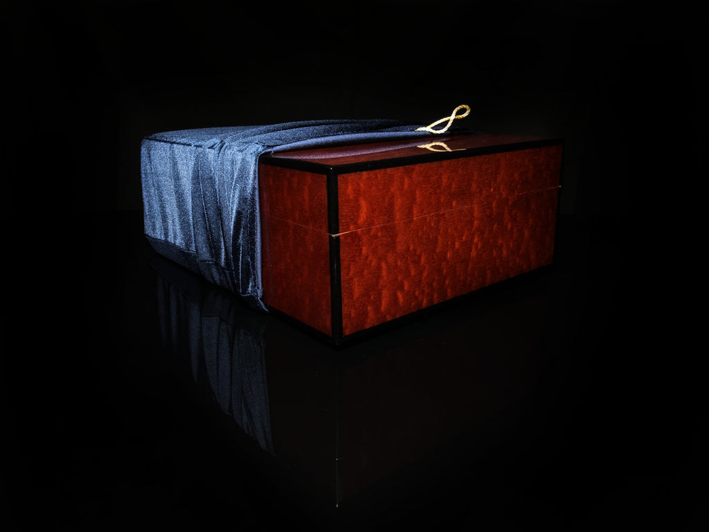 Elie Bleu Dappled Sapele Humidor 75 Count