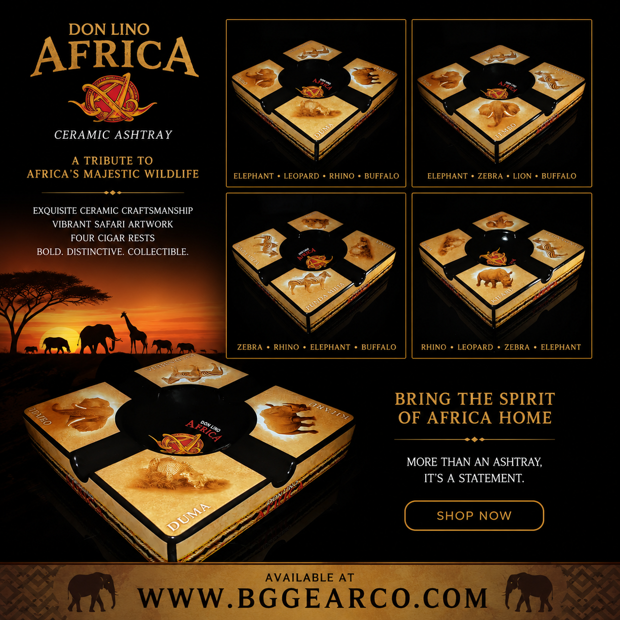 Don Lino Africa  Ashtray