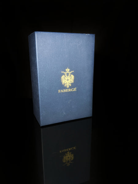 Faberge Bristol Clear Crystal  Flutes NIB