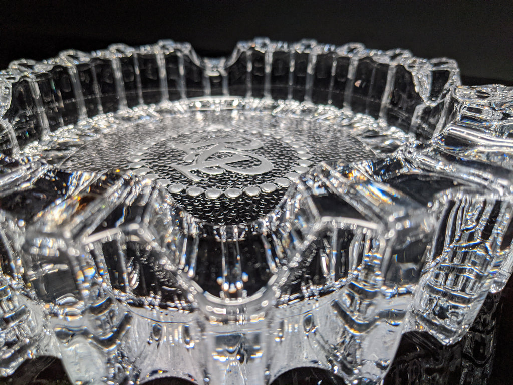Rocky Patel Luminoso Smoke Heavy Duty Glass Ashtray