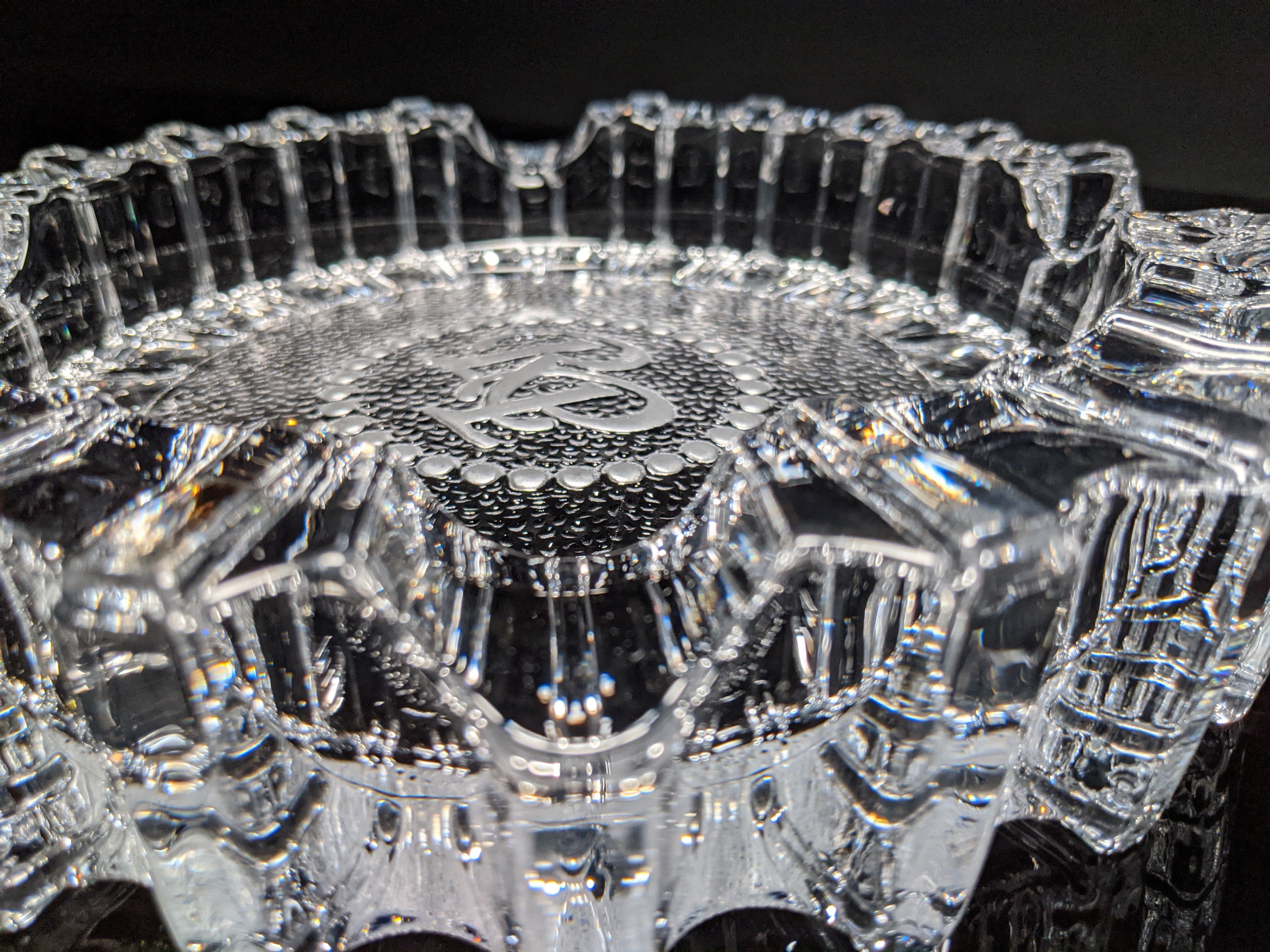 Rocky Patel Luminoso Smoke Heavy Duty Glass Ashtray