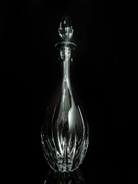 Faberge Clear Crystal Decanter NIB