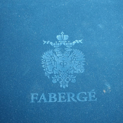 Faberge Xenia Green Crystal Glass 7 3/8"  Tall