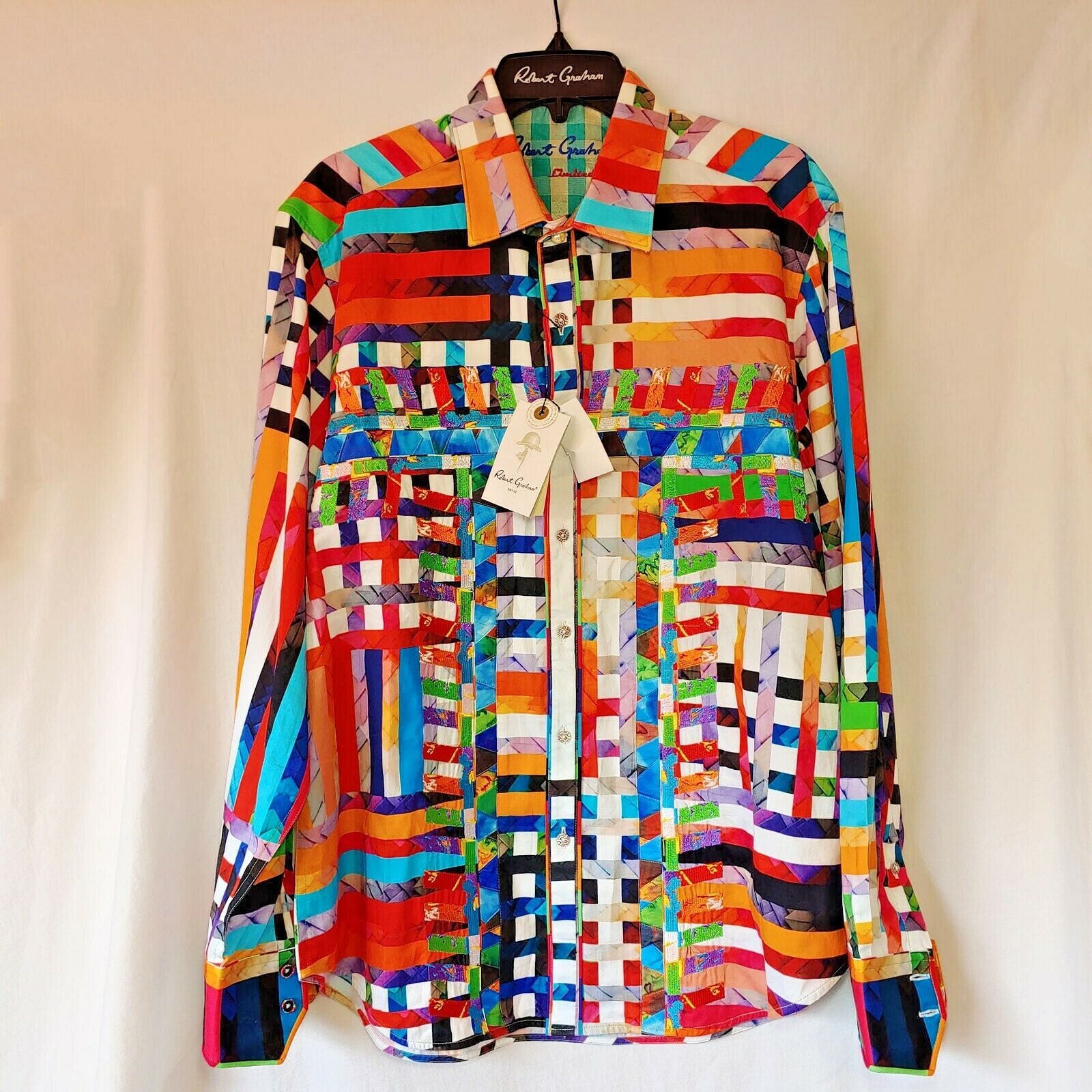 Robert Graham - Valley of the Kings - Men's XL Button Down Classic Fit