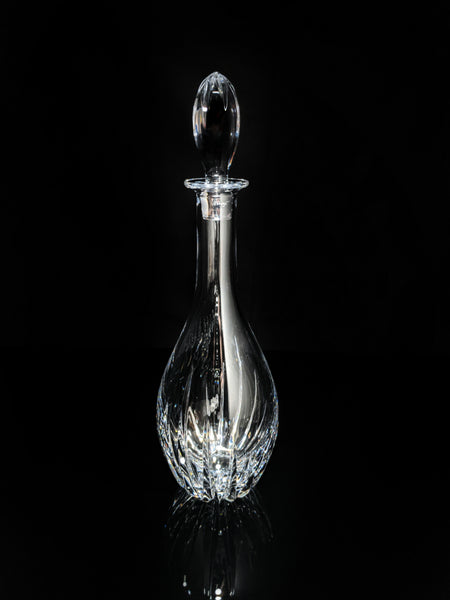 Faberge Clear Crystal Decanter NIB
