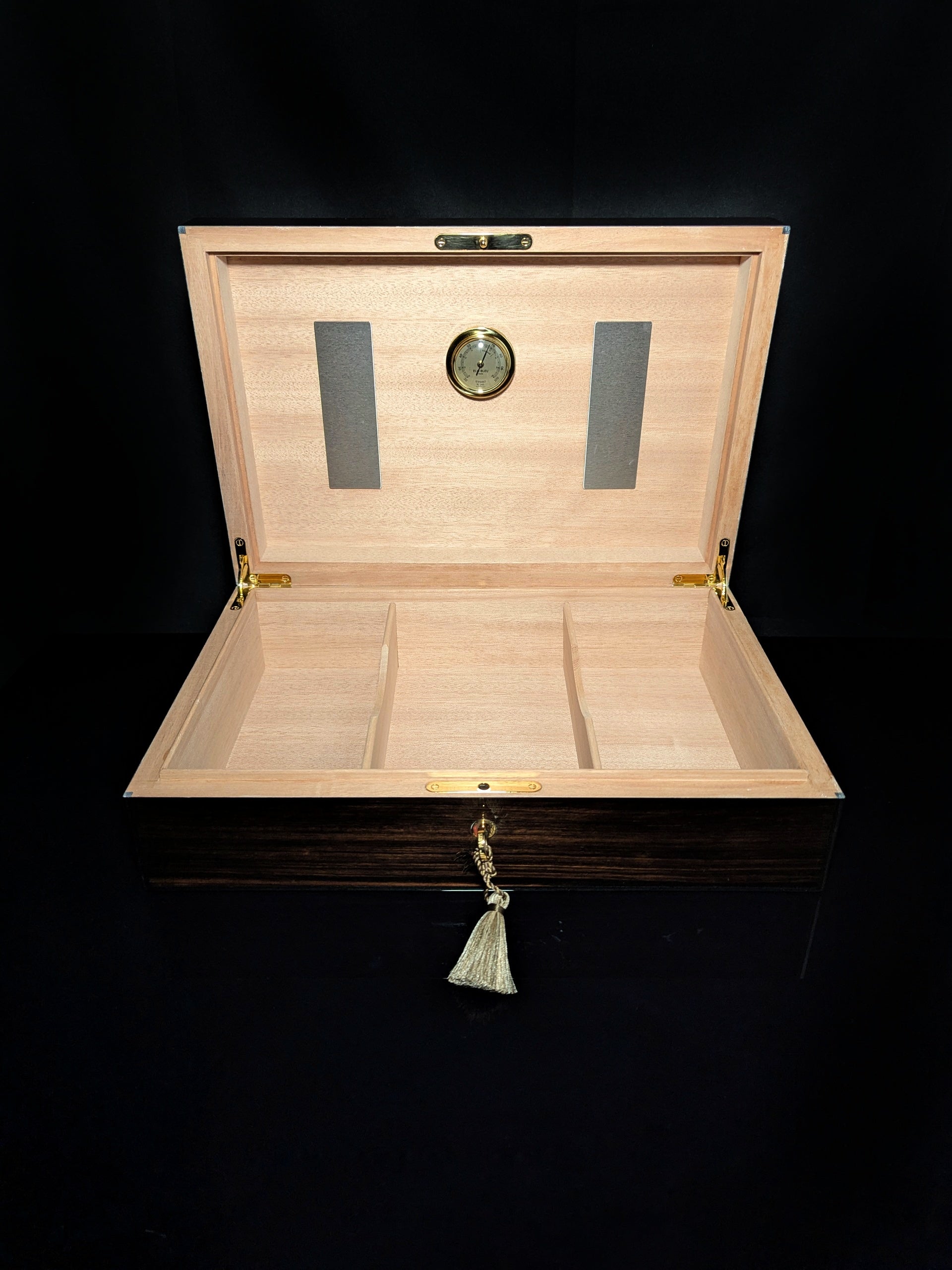 Elie Bleu Macassar Ebony Humidor 110 ct NIB