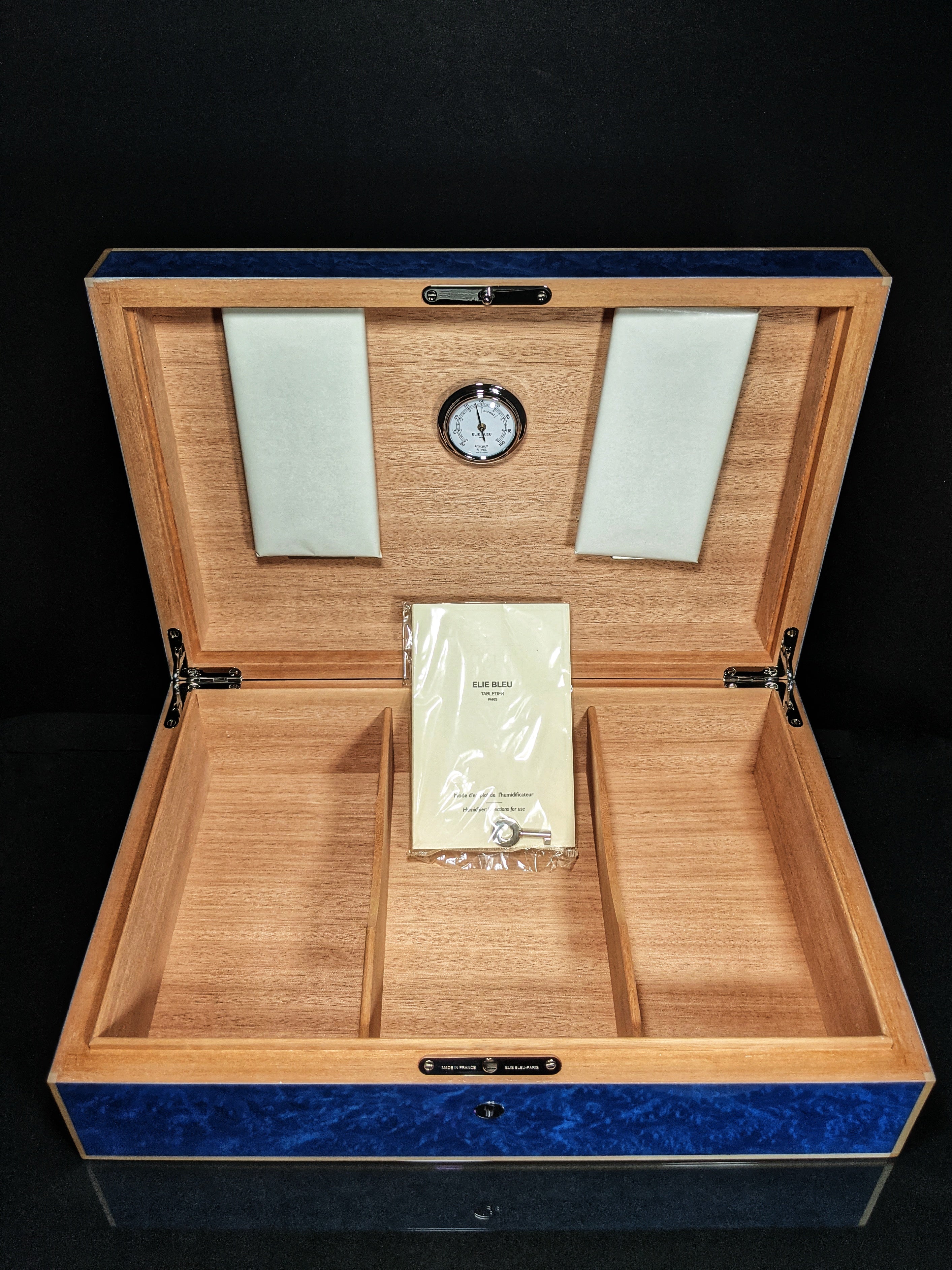 Elie Bleu Madrona Blue Humidor 110 ct