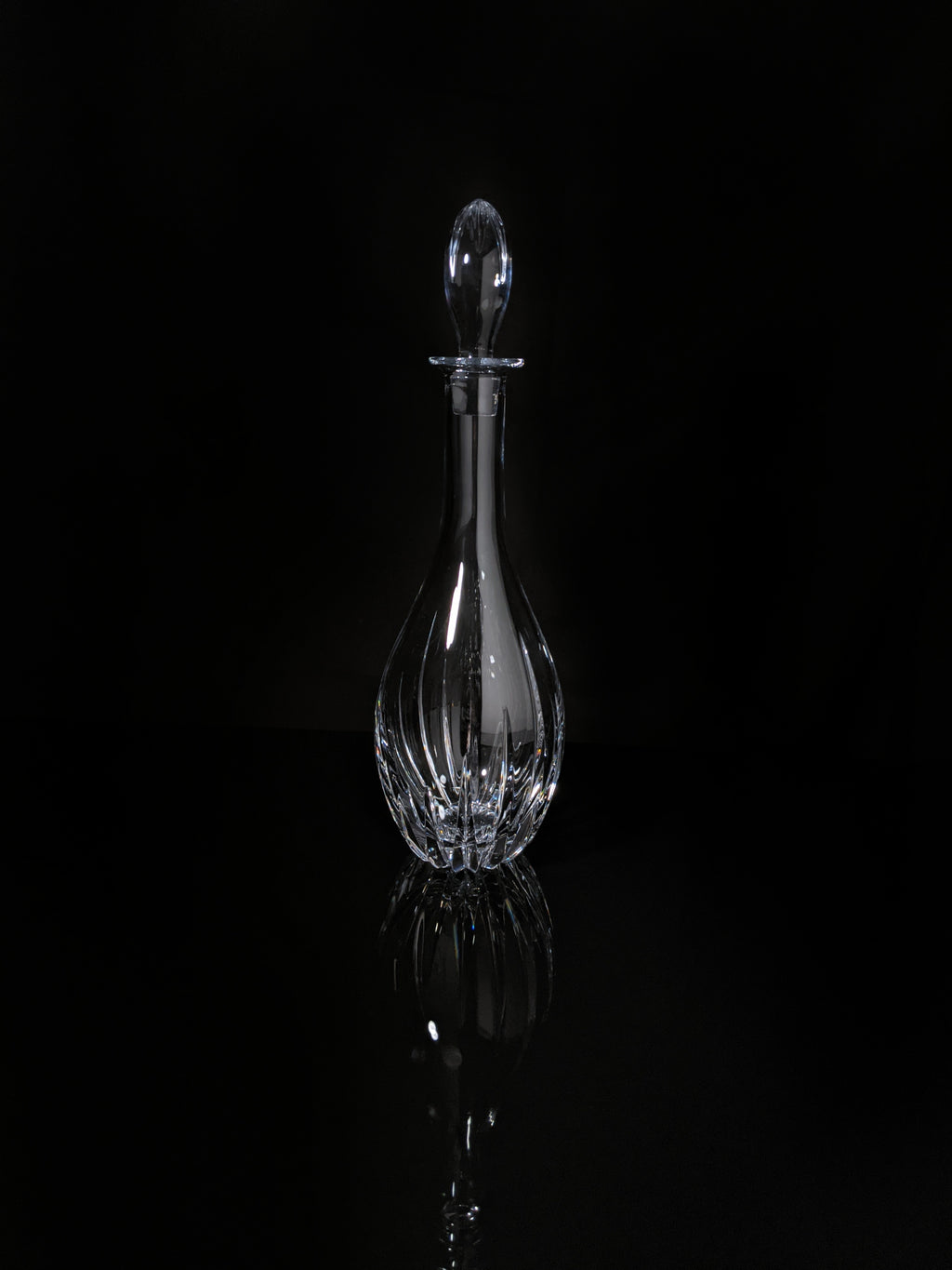 Faberge Clear Crystal Decanter NIB