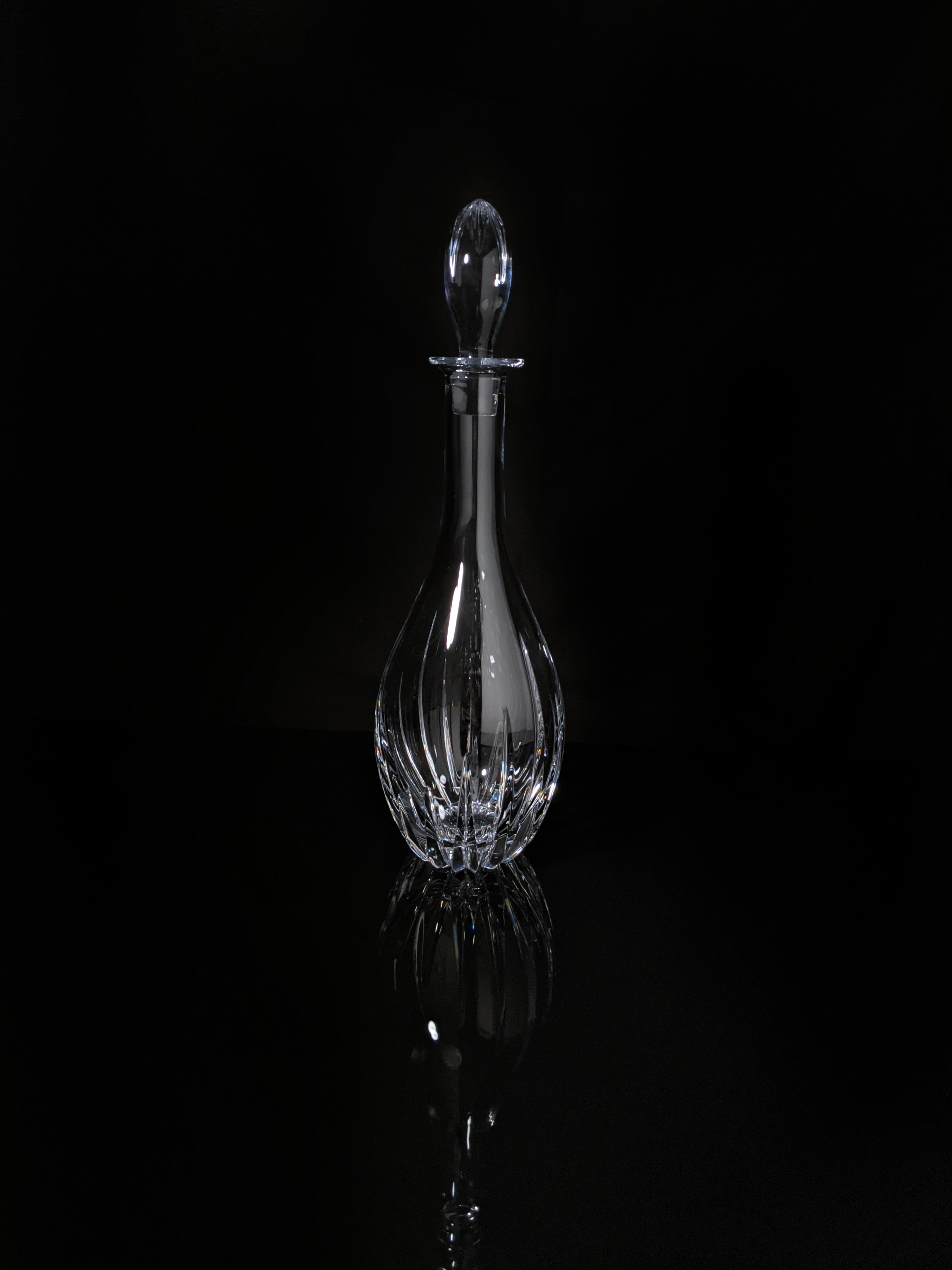 Faberge Clear Crystal Decanter NIB