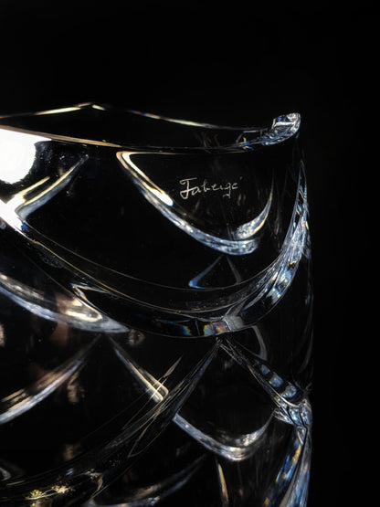 Faberge Crystal Vase