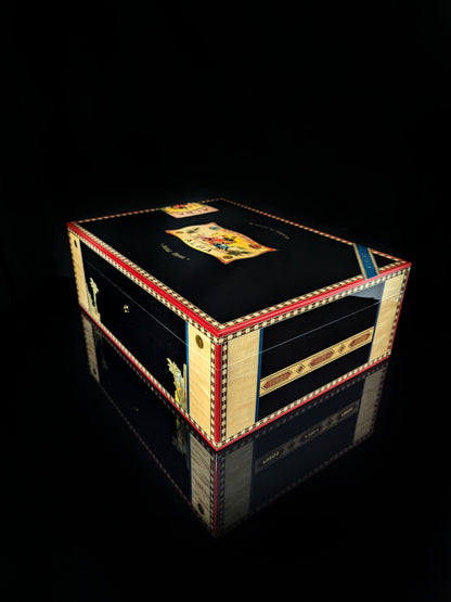 Elie Bleu Alba Black Sycamore Humidor 200 ct NIB