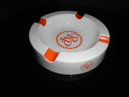 Rocky Patel Ceramic Cigar Ashtray measures 8.75" diameter