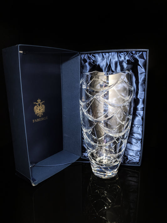 Faberge Crystal Vase